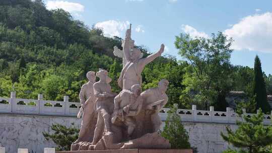 抗日主题人物雕塑