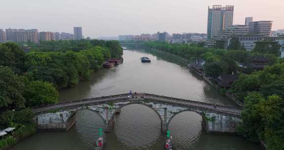 杭州拱墅区京杭大运河拱宸桥桥西历史街区