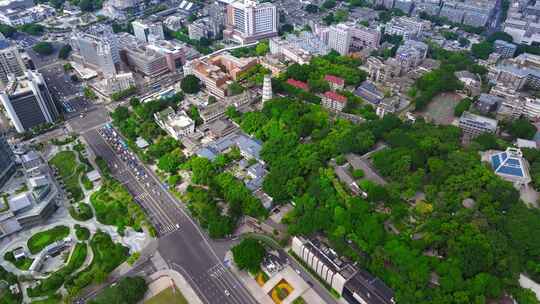 福州 于山风景名胜公园 五一广场