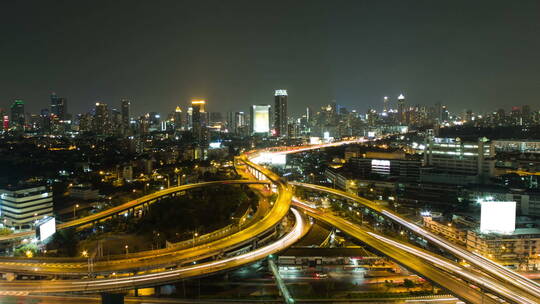 市中心夜景