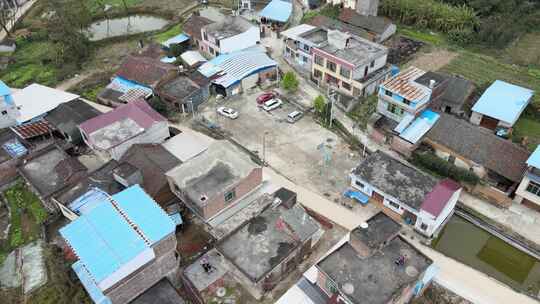 广西柳州塞隆妙景屯农村航拍