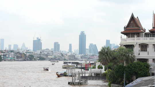 泰国曼谷清迈湄公河湄南河景区景点视频素材模板下载