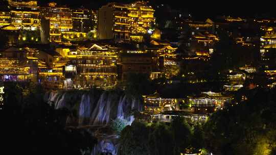 芙蓉镇夜景