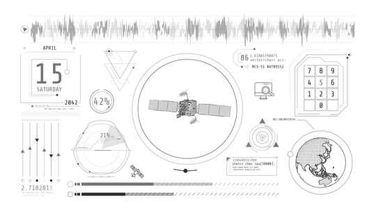 关于在Alpha通道上接收卫星数据的信息