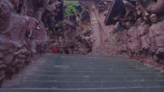 四川圣水寺佛像