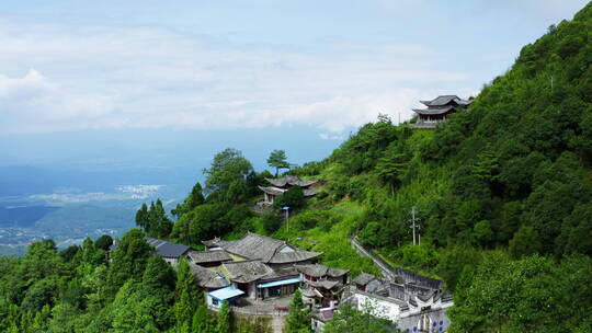 高山上的古刹