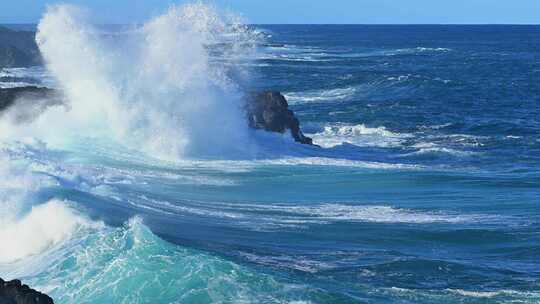 大海巨浪海浪浪花浪潮波涛汹涌合集