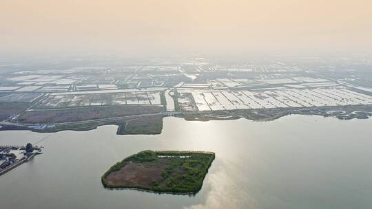 清新生态环境大纵湖景