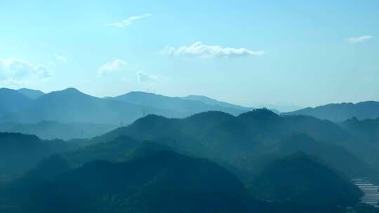 青山水墨  群山叠嶂