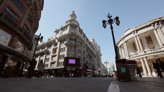 57天津劝业场大铜钱步行街