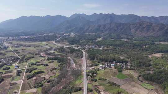 桂林兴安县白石乡田园山景