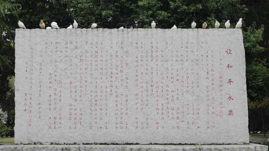芷江抗日受降纪念坊与和平鸽03【套组】