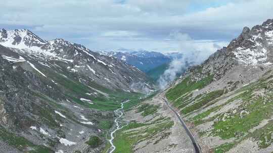 2023最新独库公路雪山峡谷公路