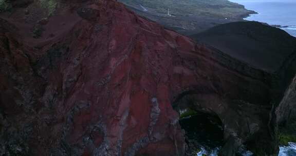 天线，Capelinhos，海岸，悬崖