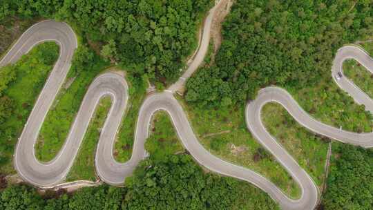 像人体内脏一样蜿蜒的道路。