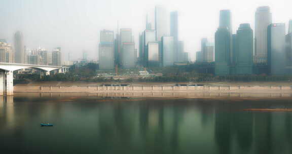 中国重庆市都市风光