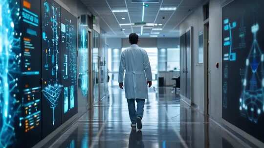 智慧医疗医学科技医疗未来健康AI医疗医院