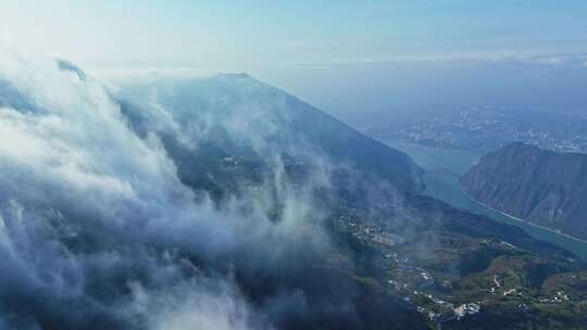 巫峡流云