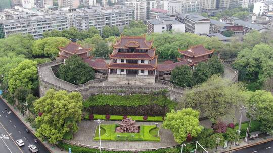 湖南长沙旅游景点航拍