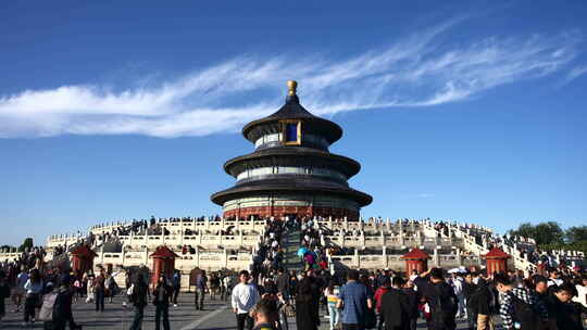 北京天坛景区·延时