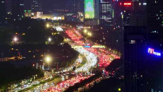 城市堵车节假日堵车