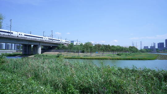 武汉杨春湖城市生态公园风景