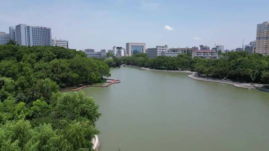 湖北城市风光旅游景点航拍