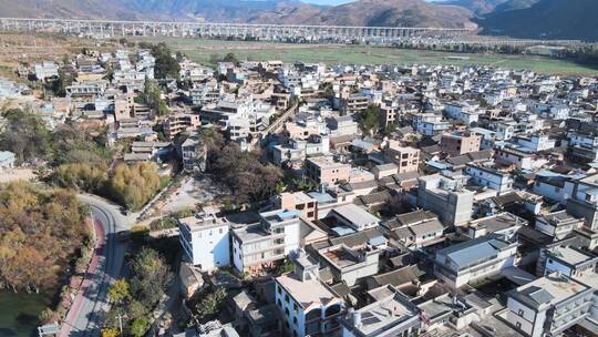 大理康廊村航拍