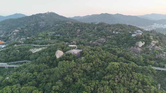 福建厦门厦门太清宫航拍