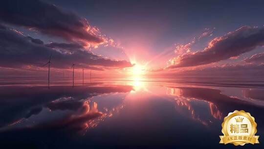 光影流转魅力无限日出日落夕阳美景