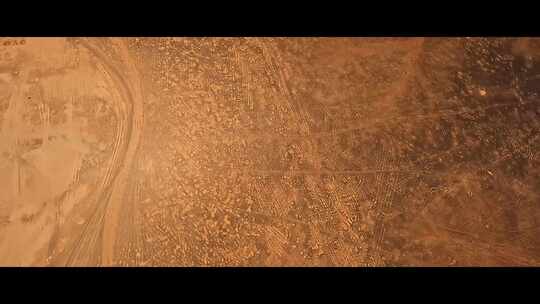 FPV无人机航拍沙漠荒漠山大气震撼冲击镜头