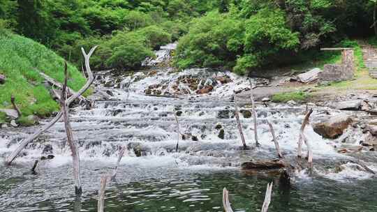 四川阿坝茂县松坪沟视频素材模板下载