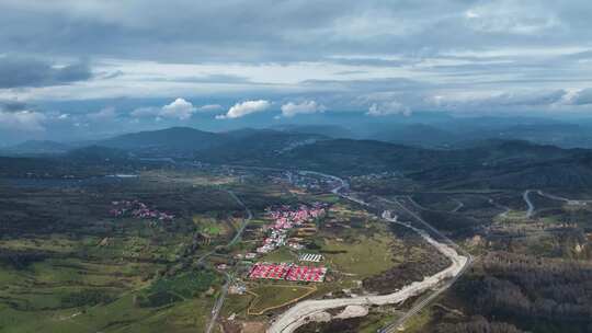 甘肃临夏积石山灾后重建恢复样貌