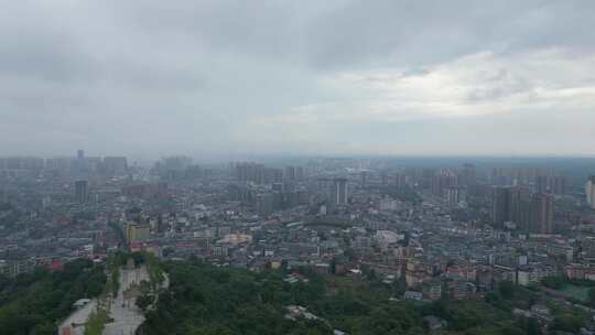 西南县城仁寿雨前局部二