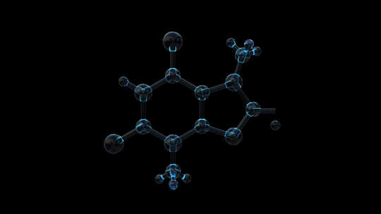 细胞结构的动画视频特 化学 粒子光效