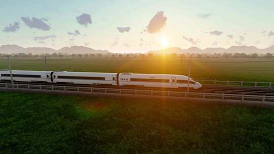 中国高铁动车和谐号