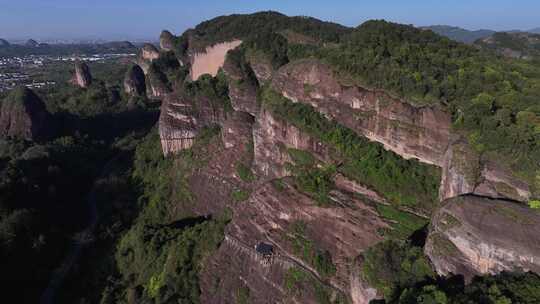 航拍象鼻峰（飞离）