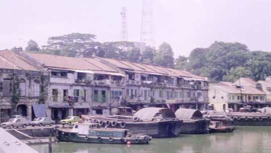 70-80年代新加坡城市建筑酒店风景