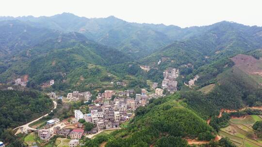 乡村风景和建筑