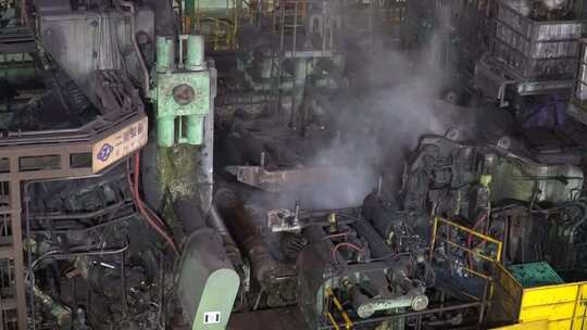 钢铁厂热卷生产线制造业钢材钢铁1