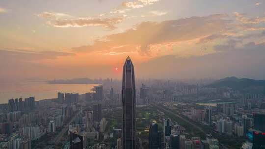 深圳日落
