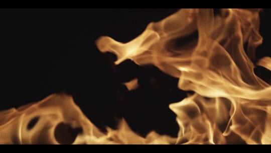 燃烧火焰背景视频