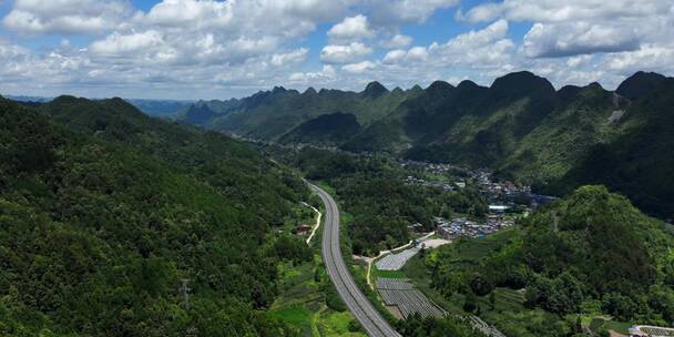 大山蓝天延时