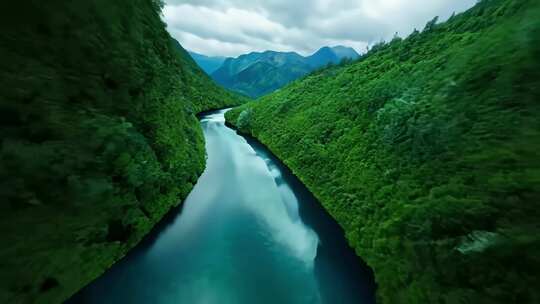 高山山川 云雾森林山脉 自然风景合集