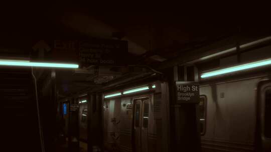 站台，地铁，地铁站，纽约