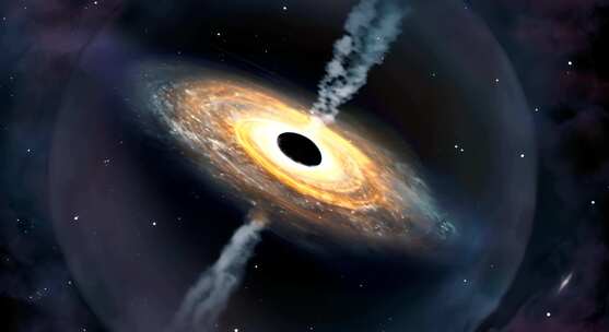 黑洞 太空 宇宙  银河系 科幻