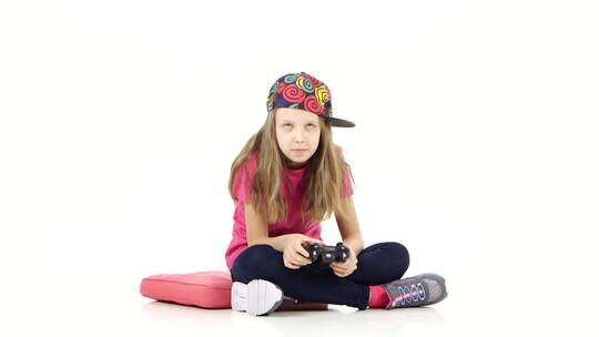 玩电子游戏的青少年视频素材模板下载