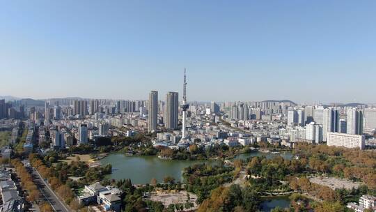 江苏徐州城市风光地标建筑航拍