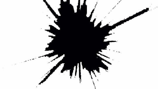 白色动漫速度线漫画风冲刺线条