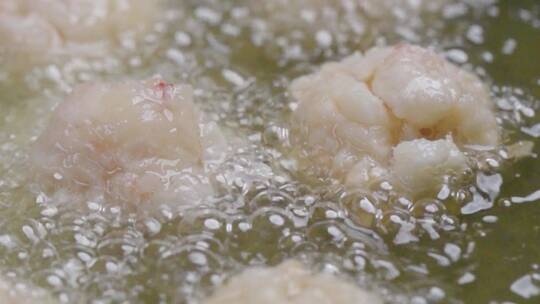 虾滑虾仁美食制作拍摄视频素材模板下载